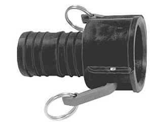 Poly Hose Coupler Female Cam & Groove x Hose Barb, 2 In