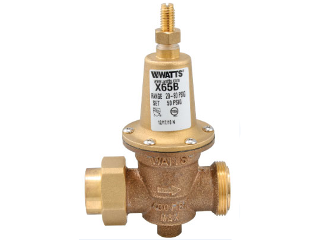 Water Pressure Regulator, 1/2 In 400 PSI