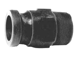 Poly Hose Coupler Male Cam & Groove x MPT, 2 In