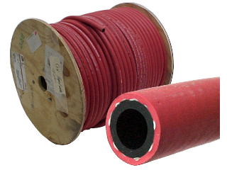 Red Rubber Air Hose 1 In 150Psi