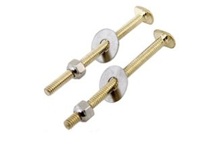 Toilet Flange Bolt Sets, 5/16 In x 3-1/2 In