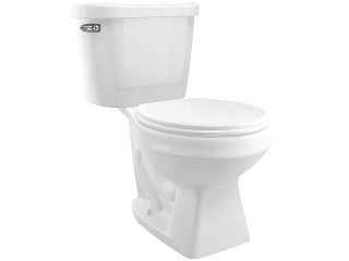 Novara Toilet-In-A-Box, White Round Bowl