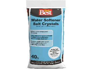 Solar Crystal Water Softener Salt, 40 Lb