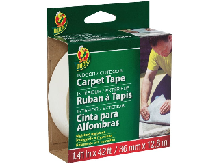 Indoor/Outdoor Carpet Tape, 1.41 In x 42 Ft