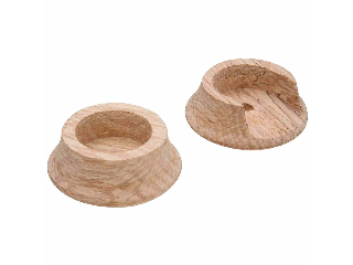 National Wood Closet Rod Sockets, 1-3/8 In