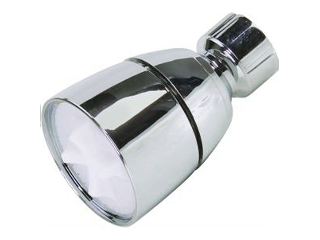 Plastic Shower Head, Chrome