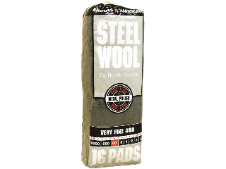 Steel Wool #2/0 Very Fine 16 Pack