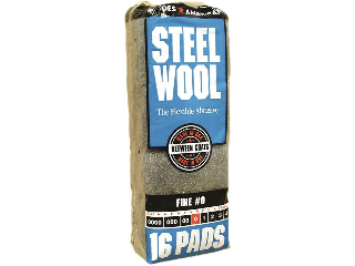 Steel Wool #1/0 Fine 16 Pack