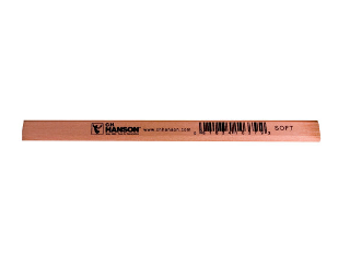 Carpenter Pencil Soft, 7 In Flat