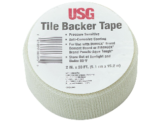 Tile Backer Interior Drywall Tape, 2 in x 50 Ft