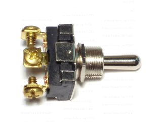 Center Off SPDT Toggle Switch, Screw Terminal