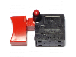 2 Speed Power Tool Switch With Lock, 16 Amp