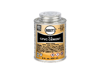 Harvey C-4 CPVC Regular Body Orange Cement (Sizes)