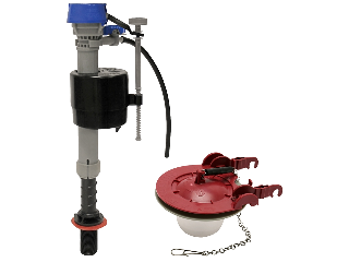 Universal Fill Valve and Flapper Kit