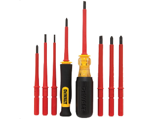 DeWalt Insulated Screwdriver Set, 10 Pc