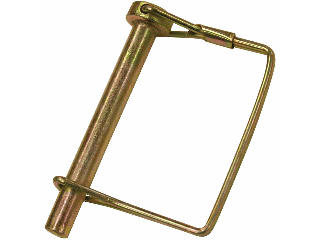 Square Loop Lock Pin 2 Pack, 3/8 In x 2-1/4 In