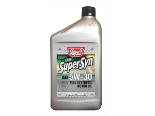 Super S Euro SuperSyn SAE 5W-30 Full Synthetic Motor Oil, Qt