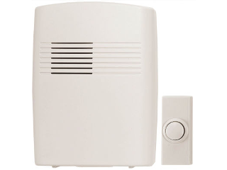 Basic Wireless Doorbell, White