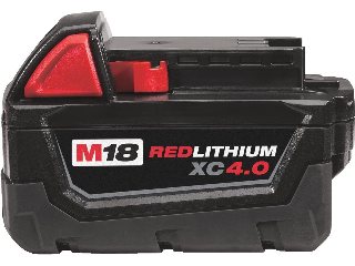 Milwaukee M18 Red Lithium XC4.0 Tool Battery 18 Volt