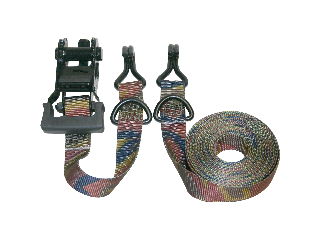 1-1/4 In x 16 Ft Camo Ratchet Tie Down Pro Grade with J-Hooks, 2 Pack