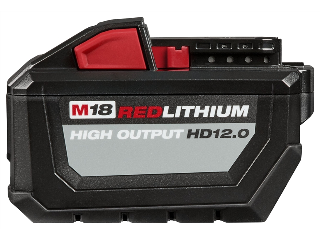 Milwaukee M18 Redlithium HD12.0 Battery, 18 V