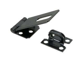 Safety V30 Black Hasp, 3-1/4 In