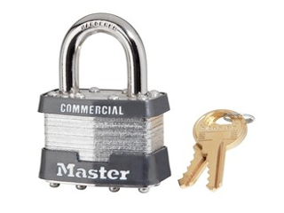 Commercial Grade Padlock #1KA, Keyed Alike (Key #)