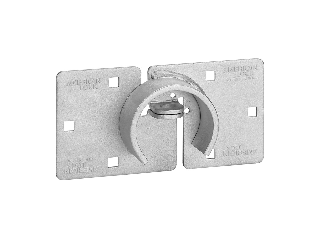 Hidden Shackle Padlock with 8-3/4 In High Security Hasp