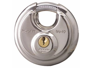 Padlock #40D Round 2-3/4 Wide 5/8" Shielded Shackle