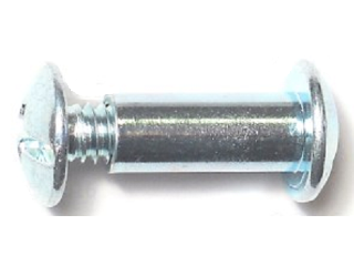 Post Bolt with 1/4-20 Screw Zinc Plated (Sizes)