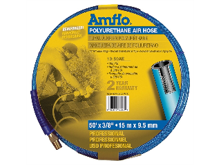 Amflo 13-50AE Polyurethane Air Hose, 3/8 In x 50 Ft