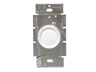 Rotary Push On Single Pole Dimmer