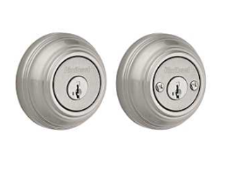 Double Cylinder Deadbolt, Satin Nickel