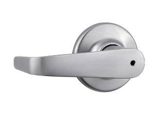 Passage Lever Lockset Kingston Grade 2 Satin Chrome