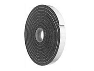 Closed Cell Sponge Neoprene Weatherstrip Black (Sizes)