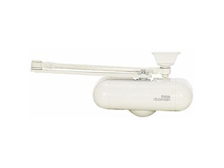 Door Closer Compact, Hold Open 11186 Ivory