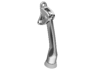 Kickdown Door Holder 4" Satin Nickel