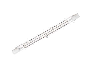 Halogen Double Ended Clear Bulb, 500 Watt