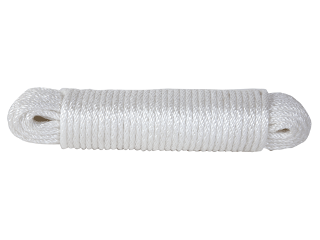 Do It Braided Polypropylene Packaged Rope, White