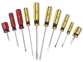 Screwdriver Set, 10 Piece