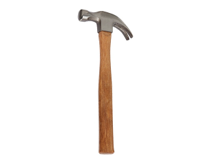 Master Forge Hardwood Handle Claw Hammer, 16 Oz