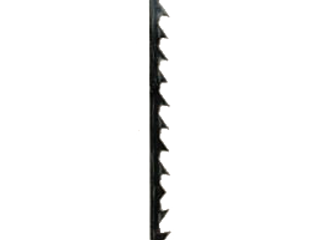 Reverse Scroll Saw Blade #2R, Plain End 20 TPI