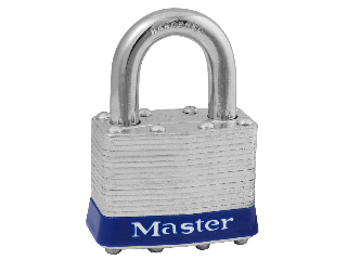 Laminated Steel Universal Pin Padlock, 1-3/4 In Wide