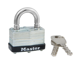 Warded Laminated Breakaway Padlock, #500KA197