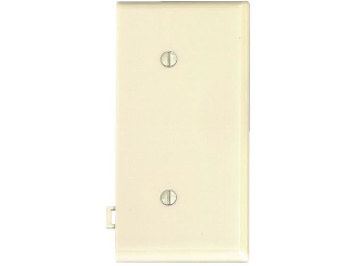 Sectional Blank End Plate, Ivory