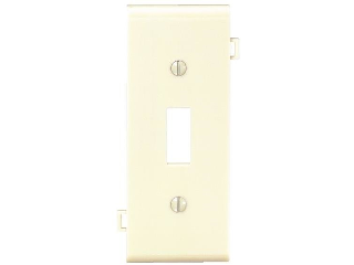 Sectional Switch Center Plate, Ivory