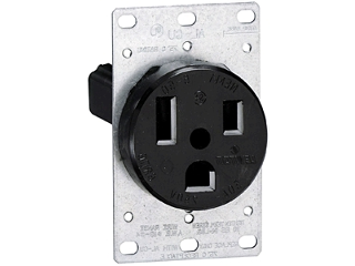 Flush Mount Receptacle, 50 Amp