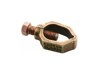 Bronze Ground Rod Clamp, 3/4 In