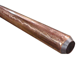 Copper Ground Rod, 5/8 In x 8 Ft