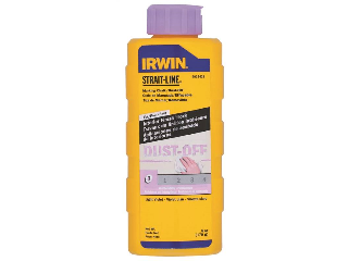 Irwin Marking Chalk Refill Light Violet, 6 oz